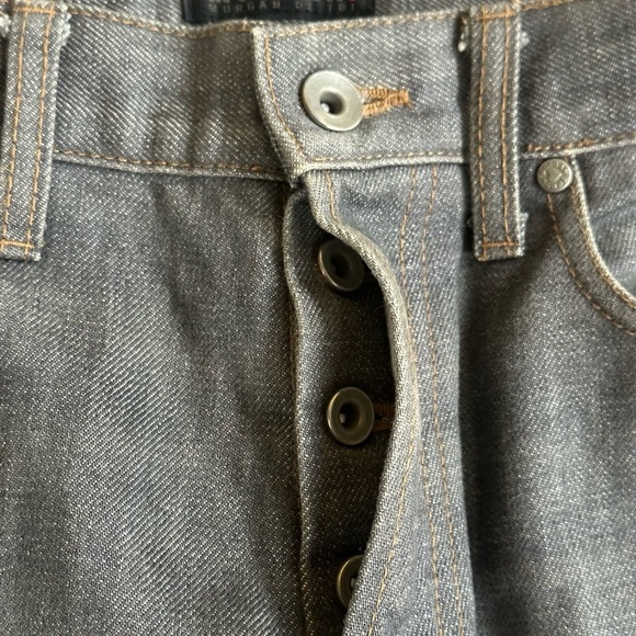 Morgan Homme 1990’s Gray Denim With Buckles On Legs Size Small (30 Waist) EUC! - Picture 9 of 14